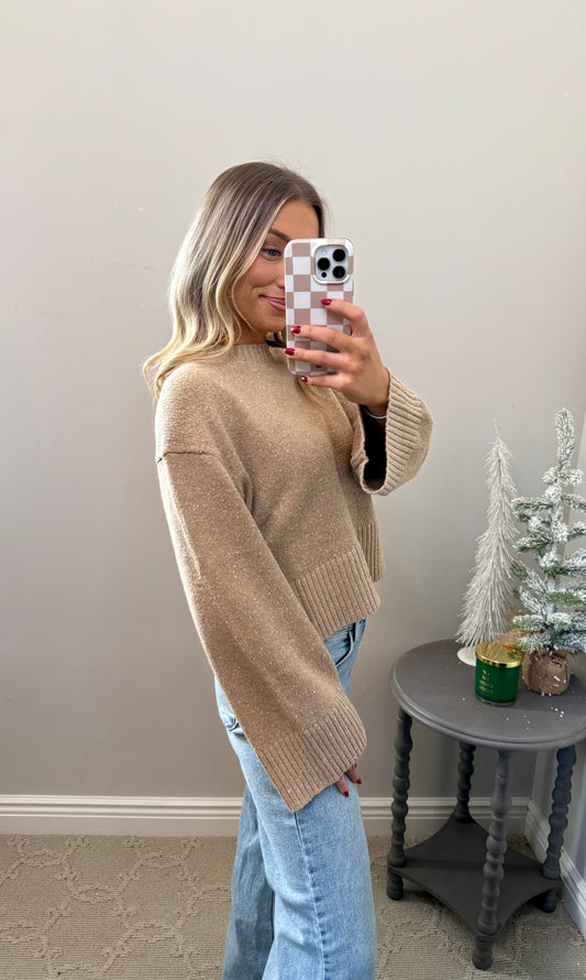 Oatmeal Knit Sweater