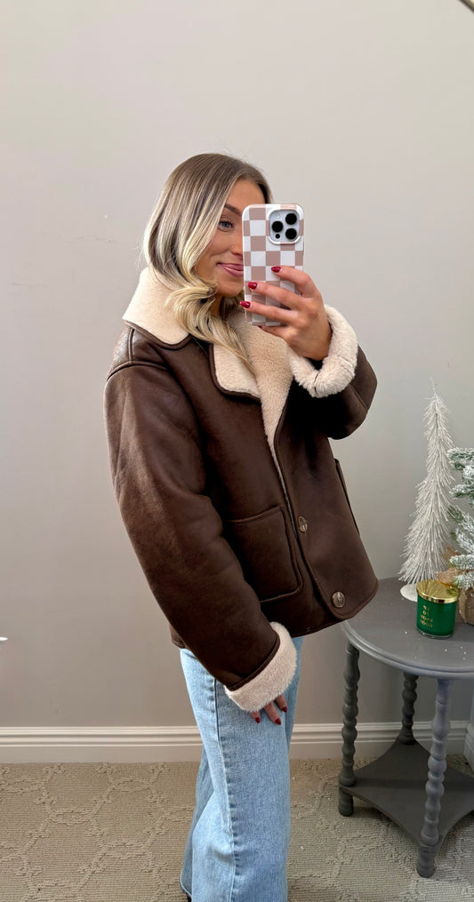 Brown Leather Jacket