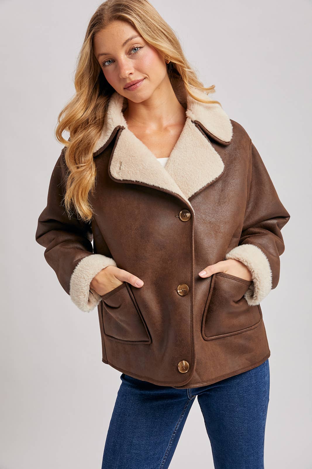 Brown Leather Jacket