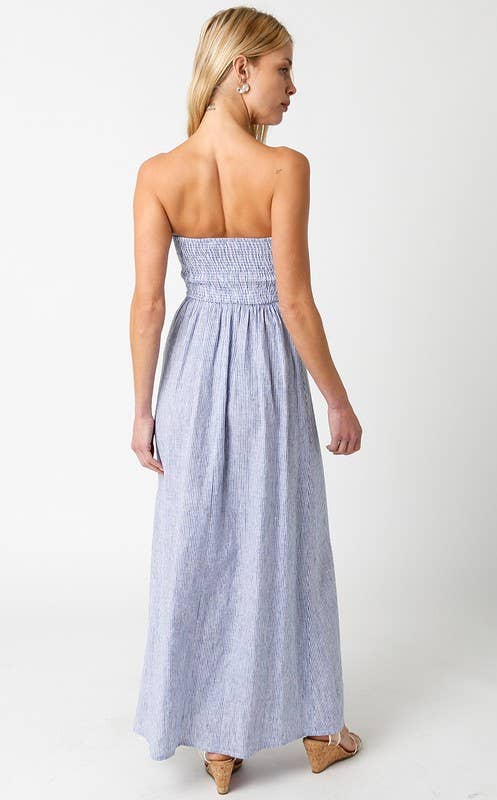 Nautical Striped Maxi