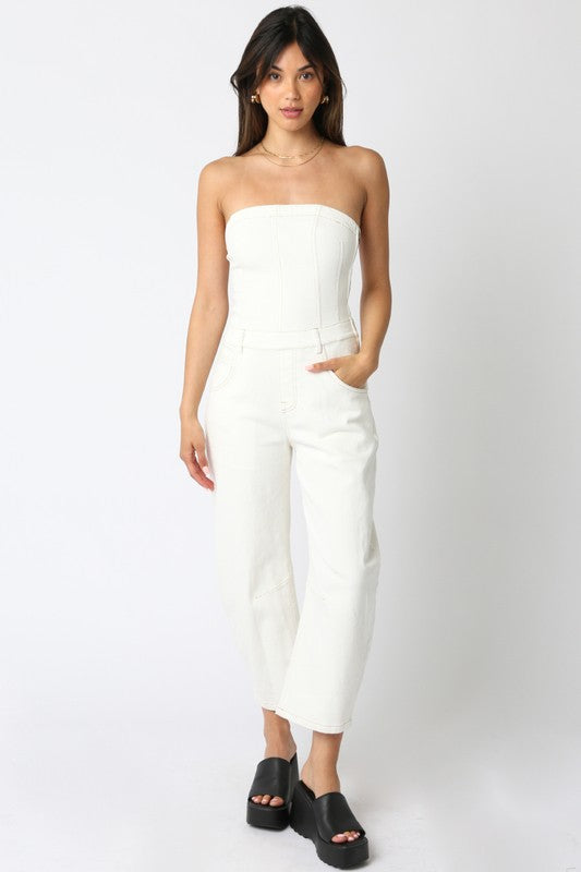 Off-White Denim Jumpsuit