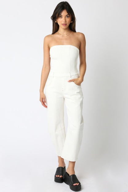 Off-White Denim Jumpsuit