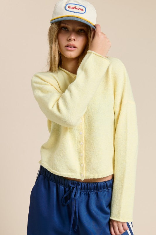 The Classic Cardigan (BUTTER)