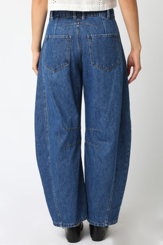 Lucy Denim Barrel Jeans