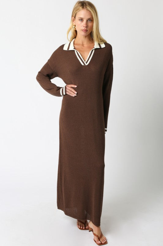 Fall Nights Sweater Dress