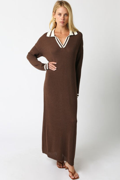 Fall Nights Sweater Dress