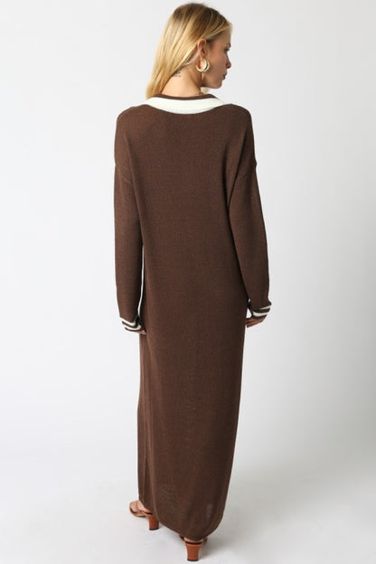 Fall Nights Sweater Dress