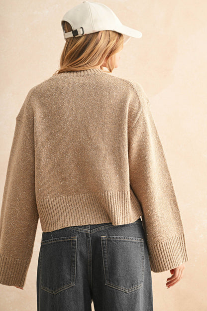 Oatmeal Knit Sweater
