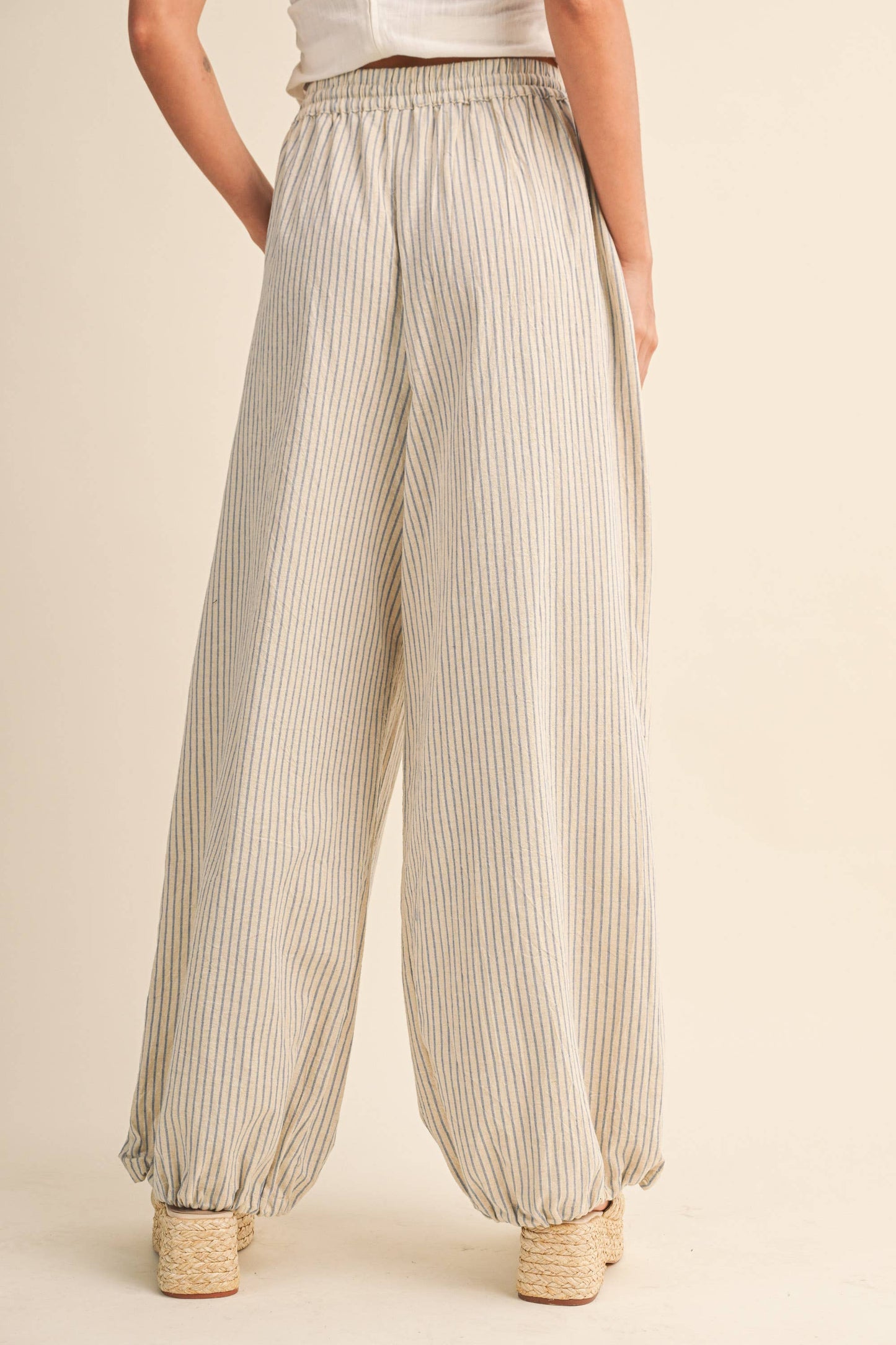 Striped Balloon Pants