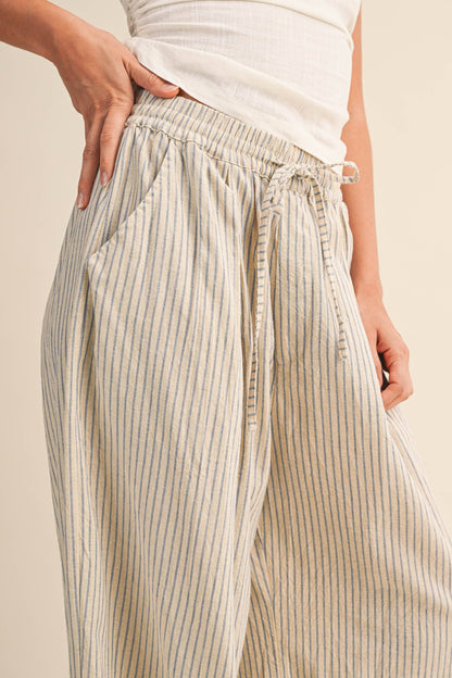 Striped Balloon Pants