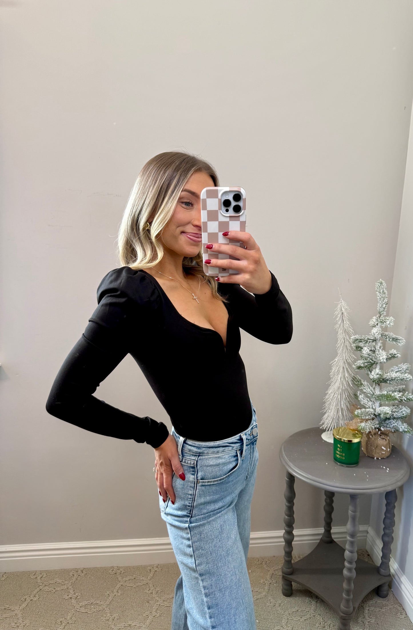 The V-Neck Bodysuit