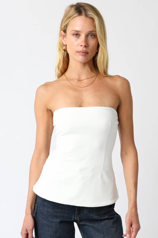 Kelly Tube Top (IVORY)