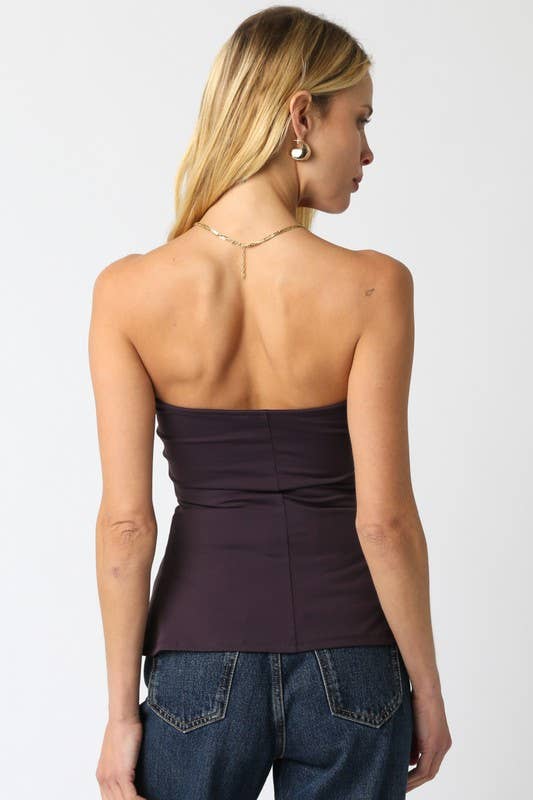 Kelly Tube Top (PLUM)