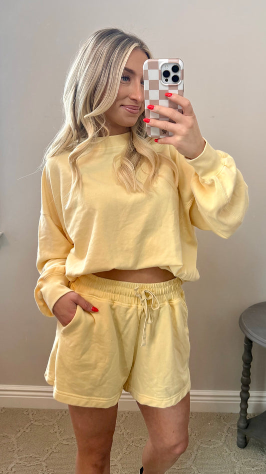 French Terry Short Set