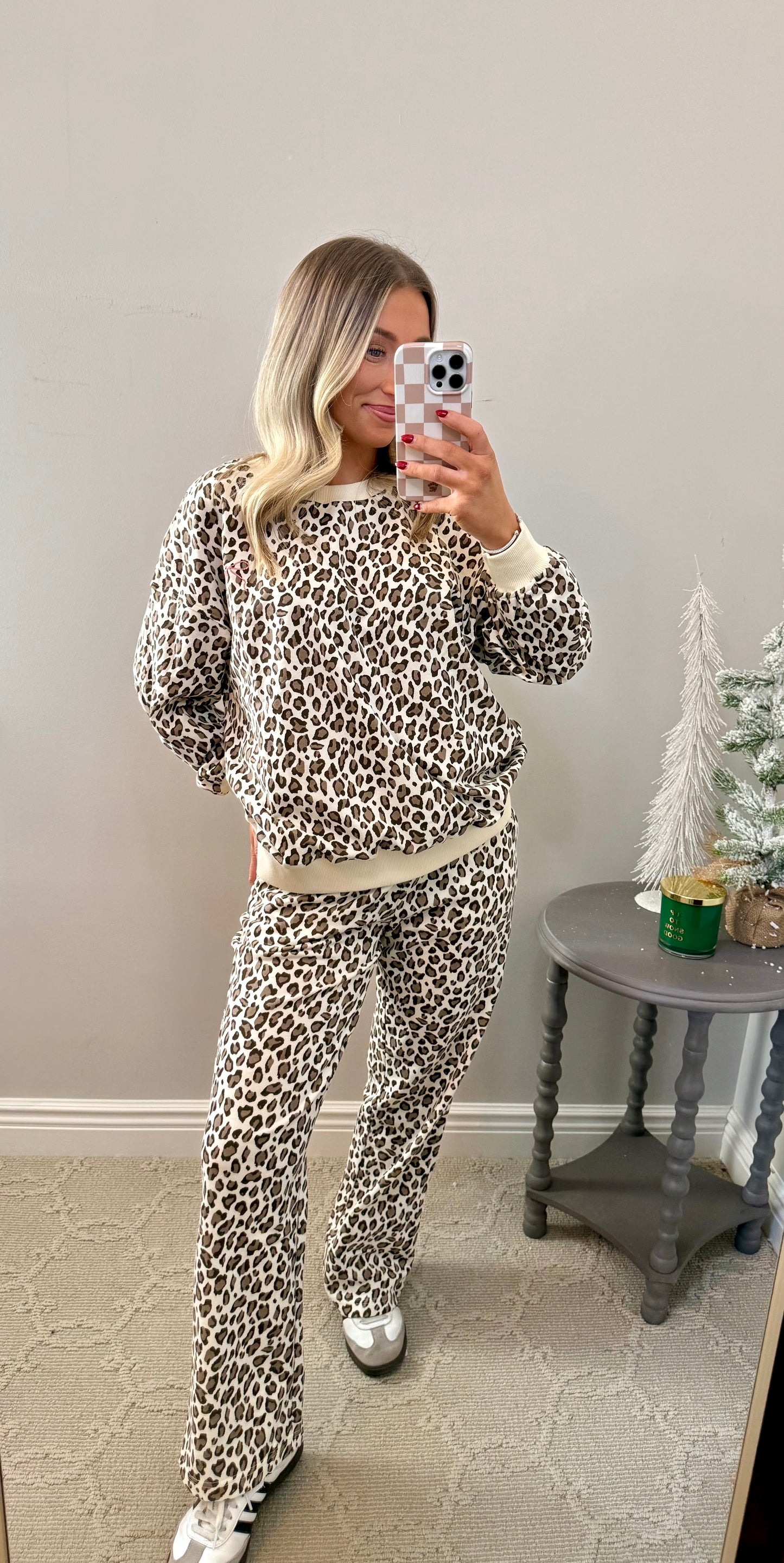 Cheetah Lounge Set
