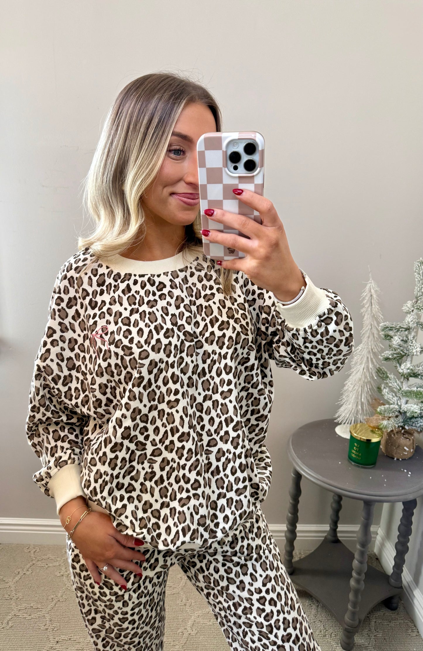 Cheetah Lounge Set