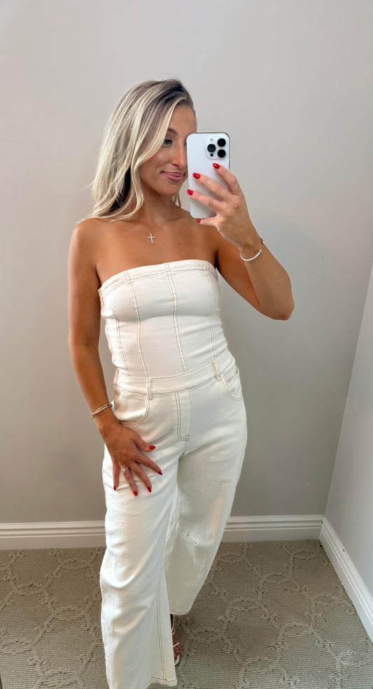 Off-White Denim Jumpsuit