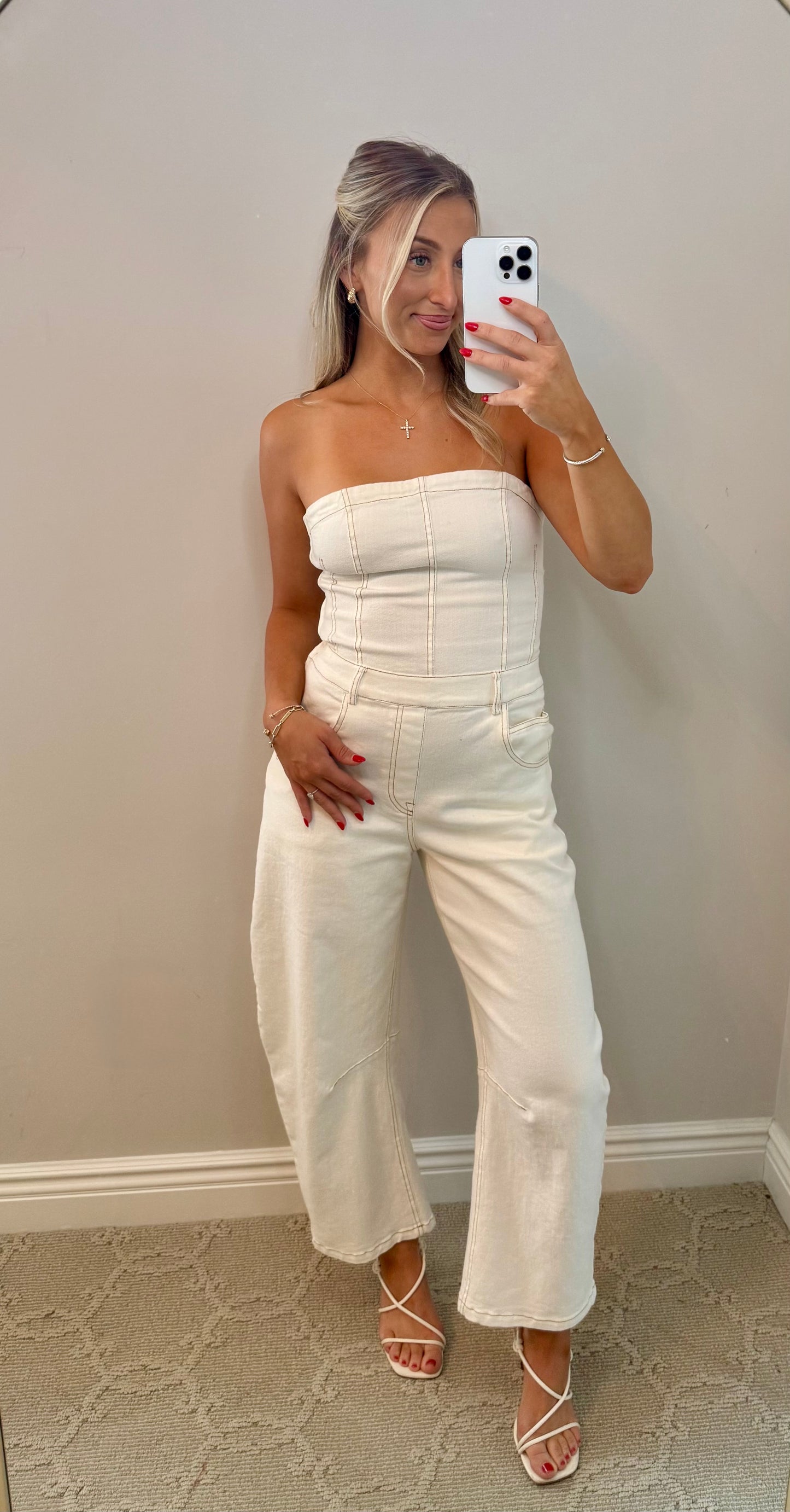 Off-White Denim Jumpsuit
