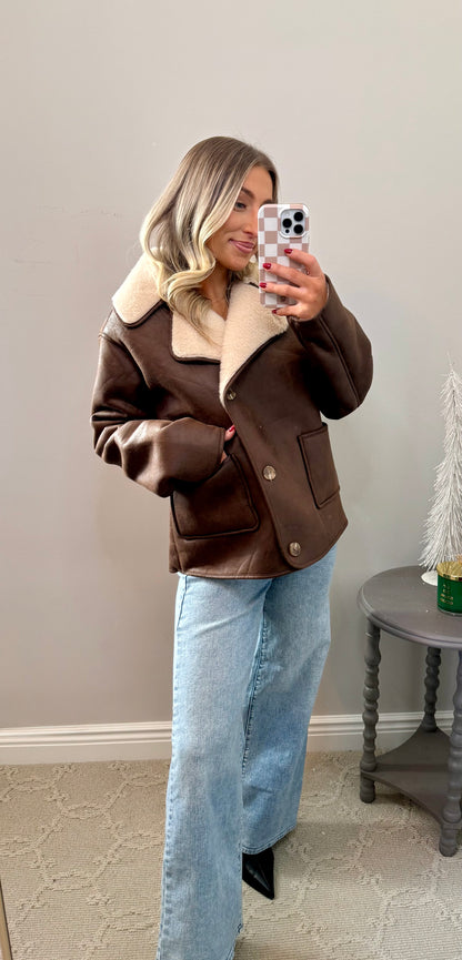 Brown Leather Jacket