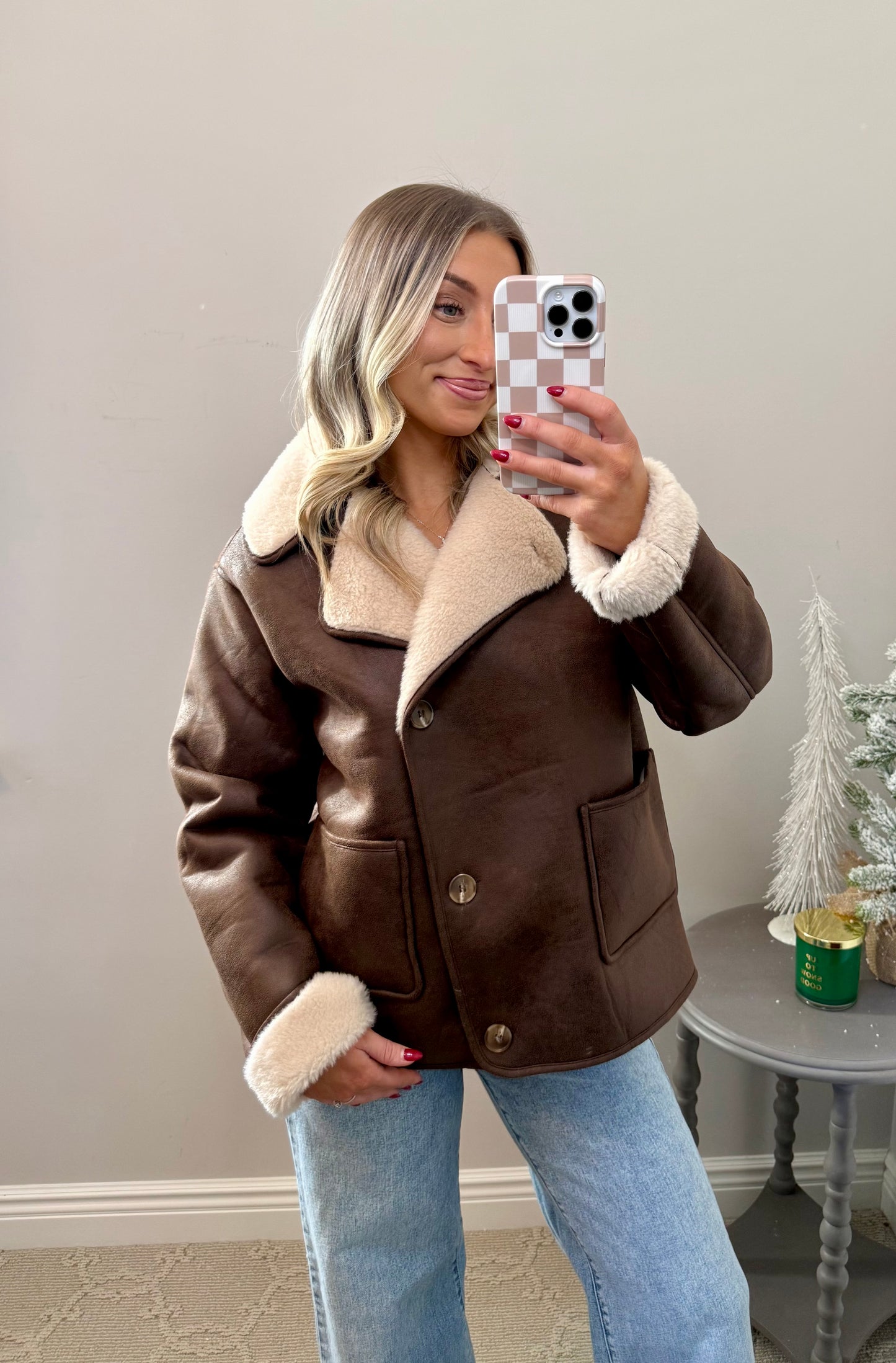 Brown Leather Jacket