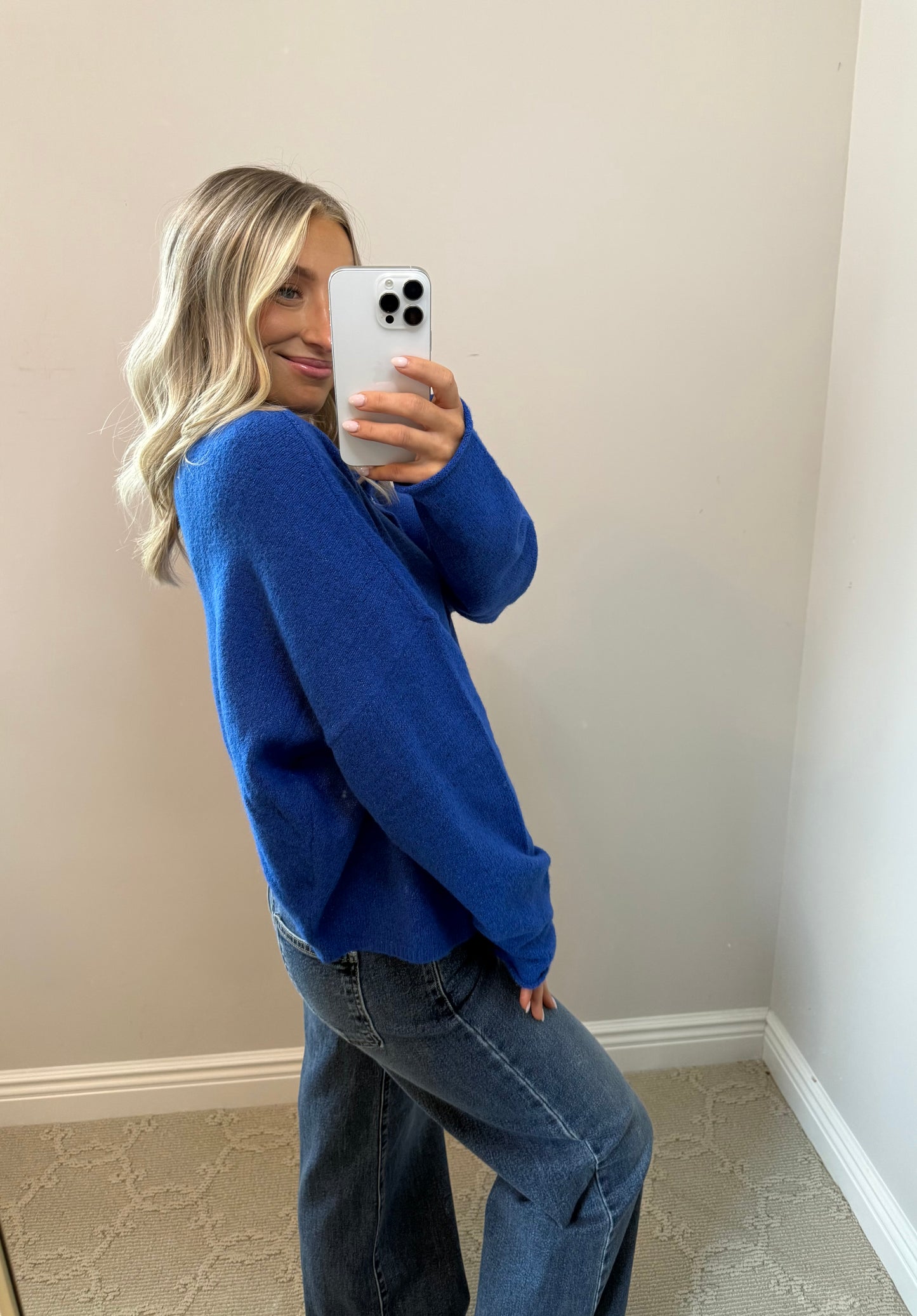Piper Cardigan (BLUE)