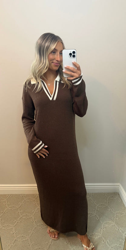 Fall Nights Sweater Dress