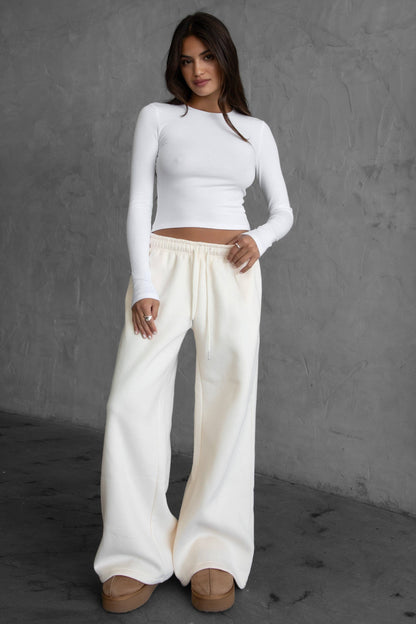 Ribbed Long Sleeve Top