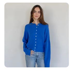Piper Cardigan (BLUE)